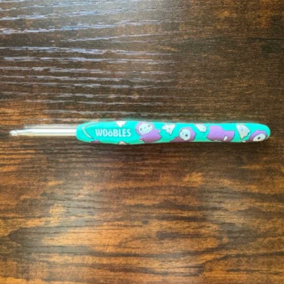 *Glow in the Dark* The Woobles Mort the Grim Reaper Crochet Hook - Never Used - Picture 1 of 2
